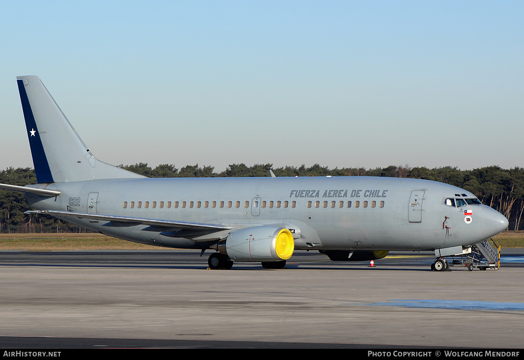 Aircraft Photo of 922 | Boeing 737-330(QC) | Chile - Air Force | AirHistory.net #509473