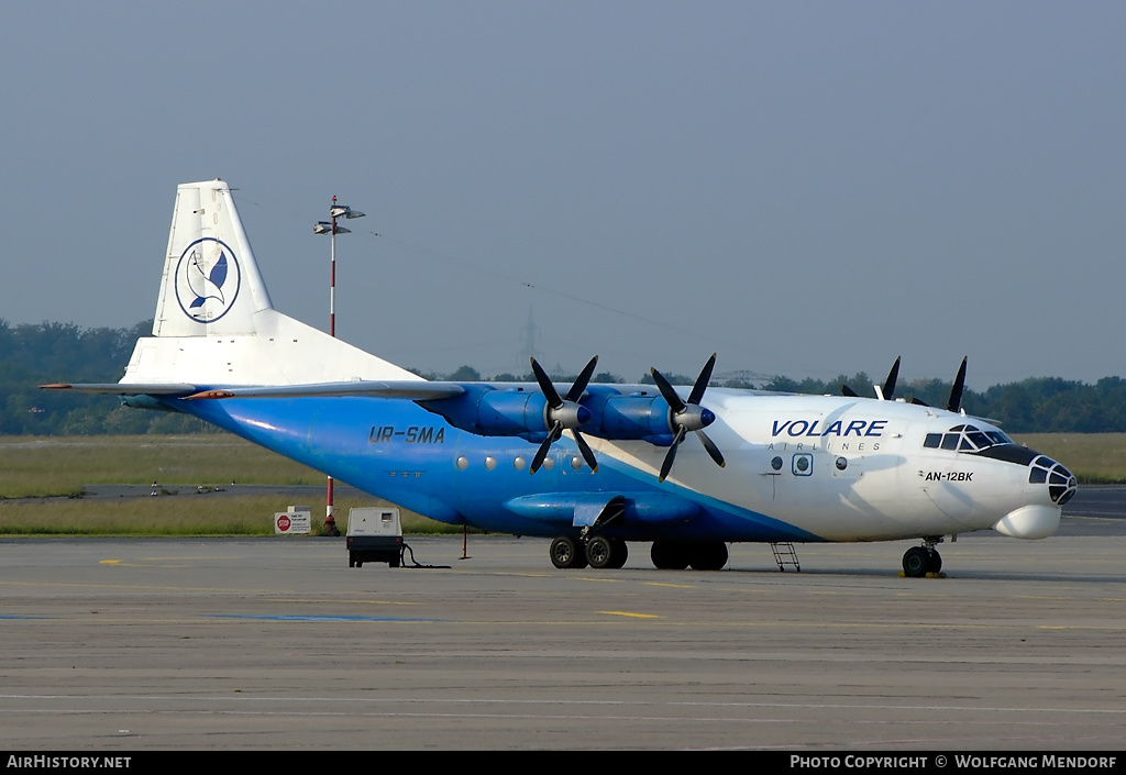 Aircraft Photo of UR-SMA | Antonov An-12BK | Volare Aircompany | AirHistory.net #509479