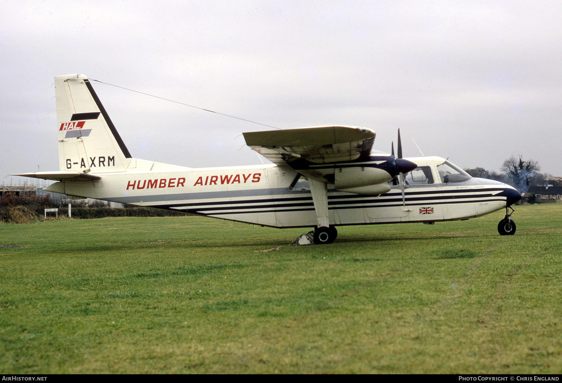 Aircraft Photo of G-AXRM | Britten-Norman BN-2A-6 Islander | Humber Airways | AirHistory.net #509485