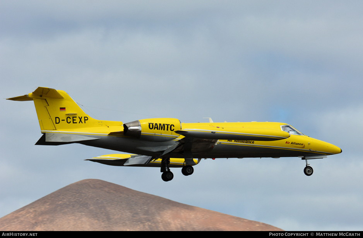 Aircraft Photo of D-CEXP | Gates Learjet 35A | Air Alliance Express | AirHistory.net #509486