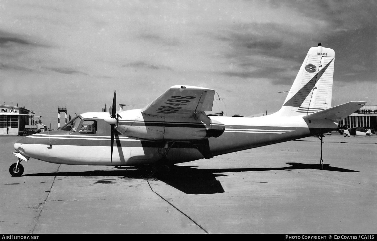 Aircraft Photo of N6849S | Aero Commander 680E Commander | Climax Molybdenum | AirHistory.net #509497