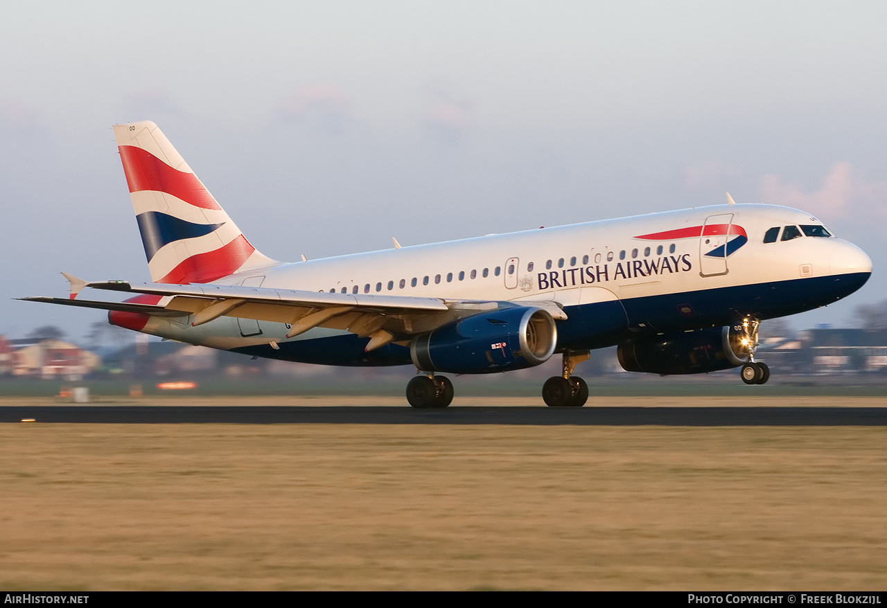 Aircraft Photo of G-EUOD | Airbus A319-131 | British Airways | AirHistory.net #509504
