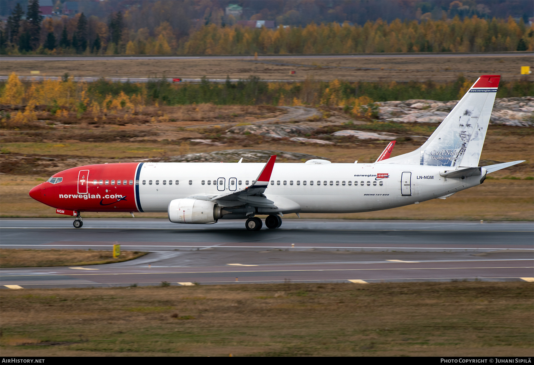 Aircraft Photo of LN-NGM | Boeing 737-8JP | Norwegian | AirHistory.net #509506