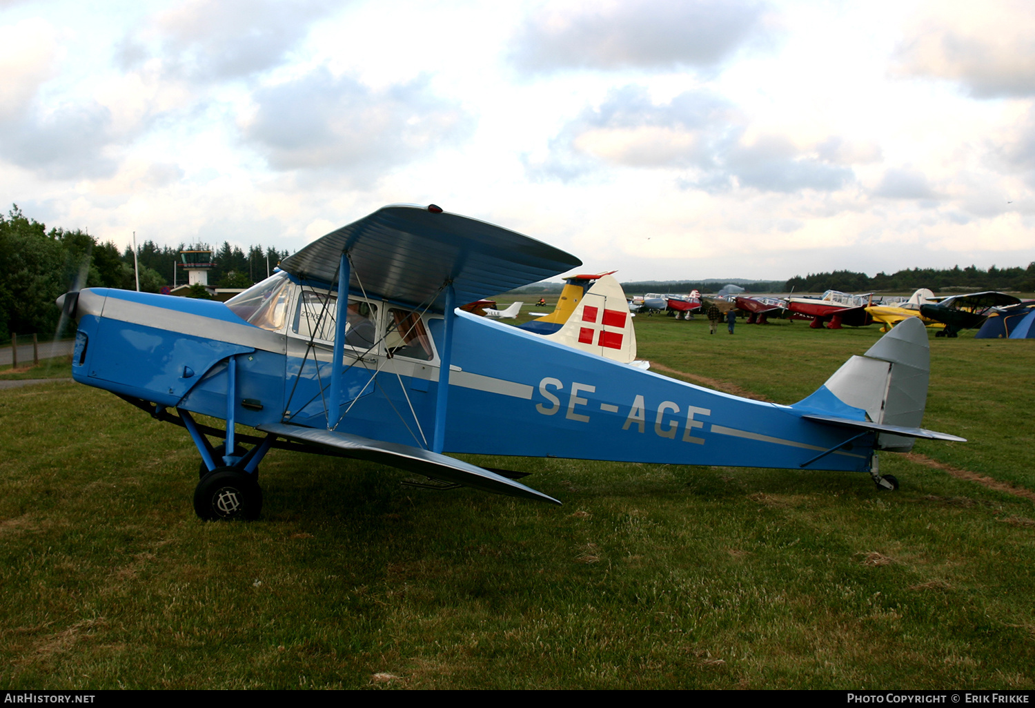 Aircraft Photo of SE-AGE | De Havilland D.H. 87B Hornet Moth | AirHistory.net #509510