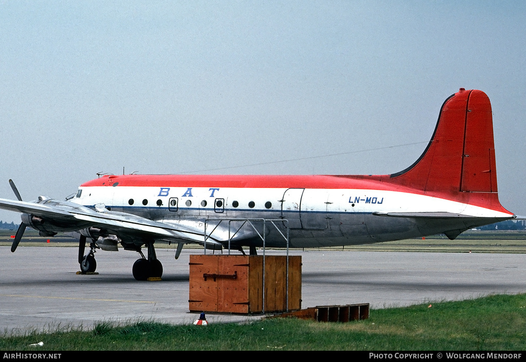 Aircraft Photo of LN-MOJ | Douglas C54E-DC | Bergen Air Transport - BAT | AirHistory.net #509516