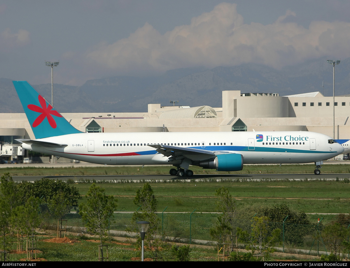 Aircraft Photo of G-DBLA | Boeing 767-35E/ER | First Choice Airways | AirHistory.net #509522