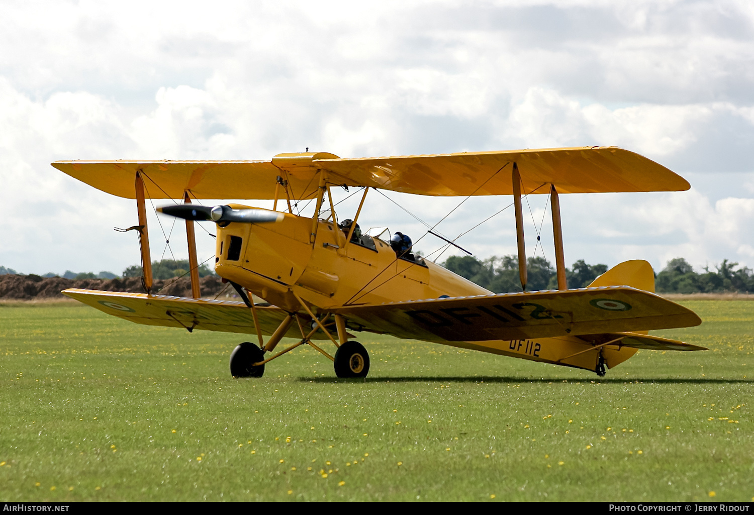 Aircraft Photo of G-ANRM / DF112 | De Havilland D.H. 82A Tiger Moth II | UK - Air Force | AirHistory.net #509531