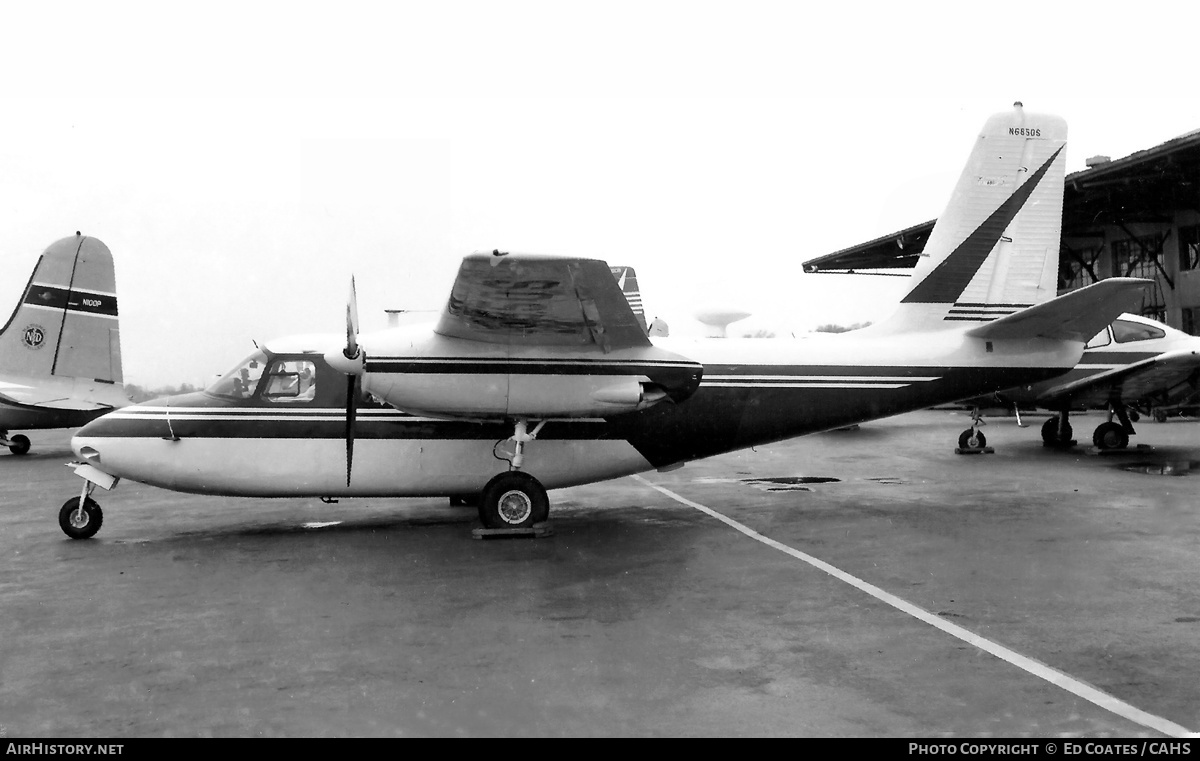 Aircraft Photo of N6850S | Aero Commander 680 Commander | AirHistory.net #509535