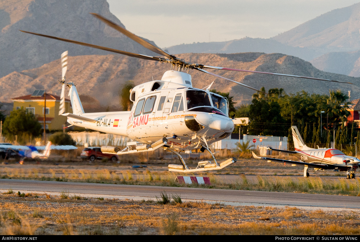 Aircraft Photo of EC-NLA | Bell 412EP | SAMU - Servicios de Asistencia Médica de Urgencias | AirHistory.net #509538