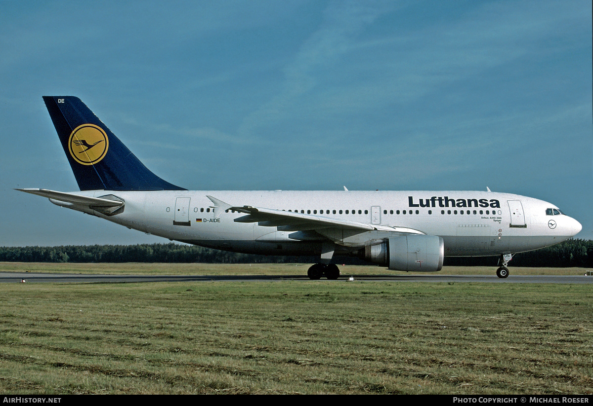 Aircraft Photo of D-AIDE | Airbus A310-304 | Lufthansa | AirHistory.net #509543