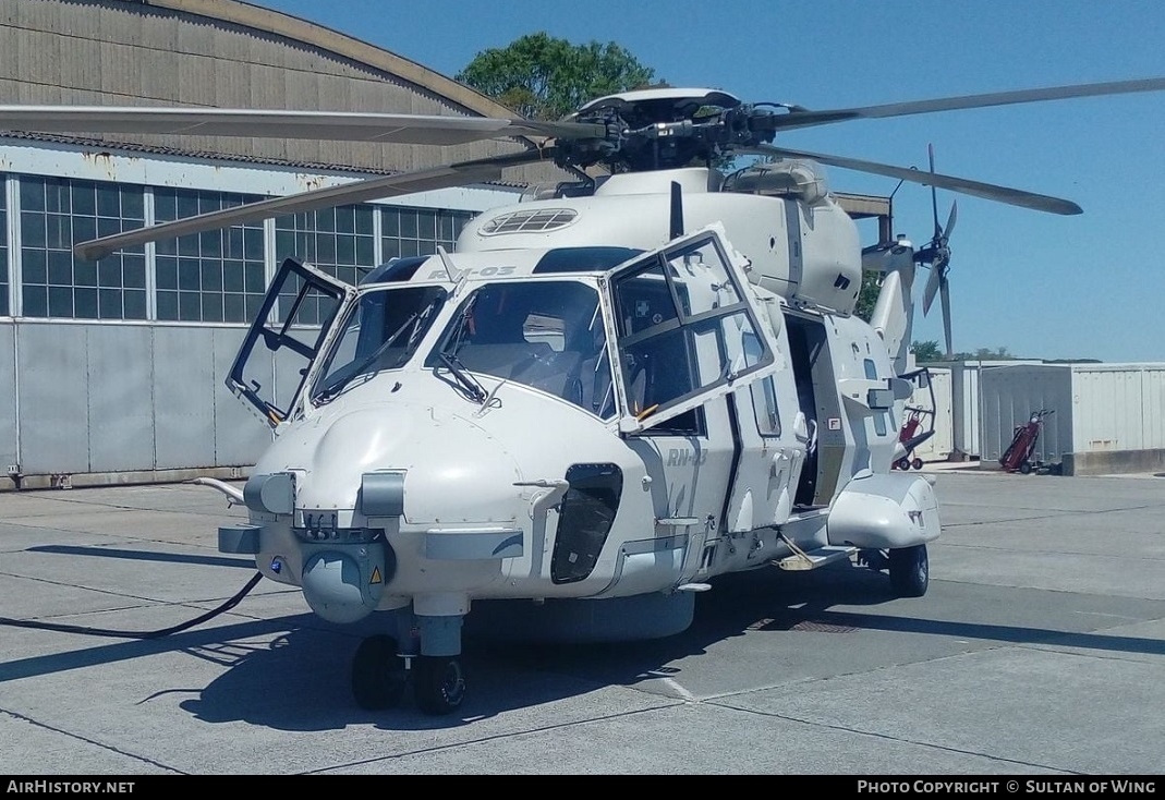 Aircraft Photo of RN-03 | NHI NH90 NFH | Belgium - Air Force | AirHistory.net #509545