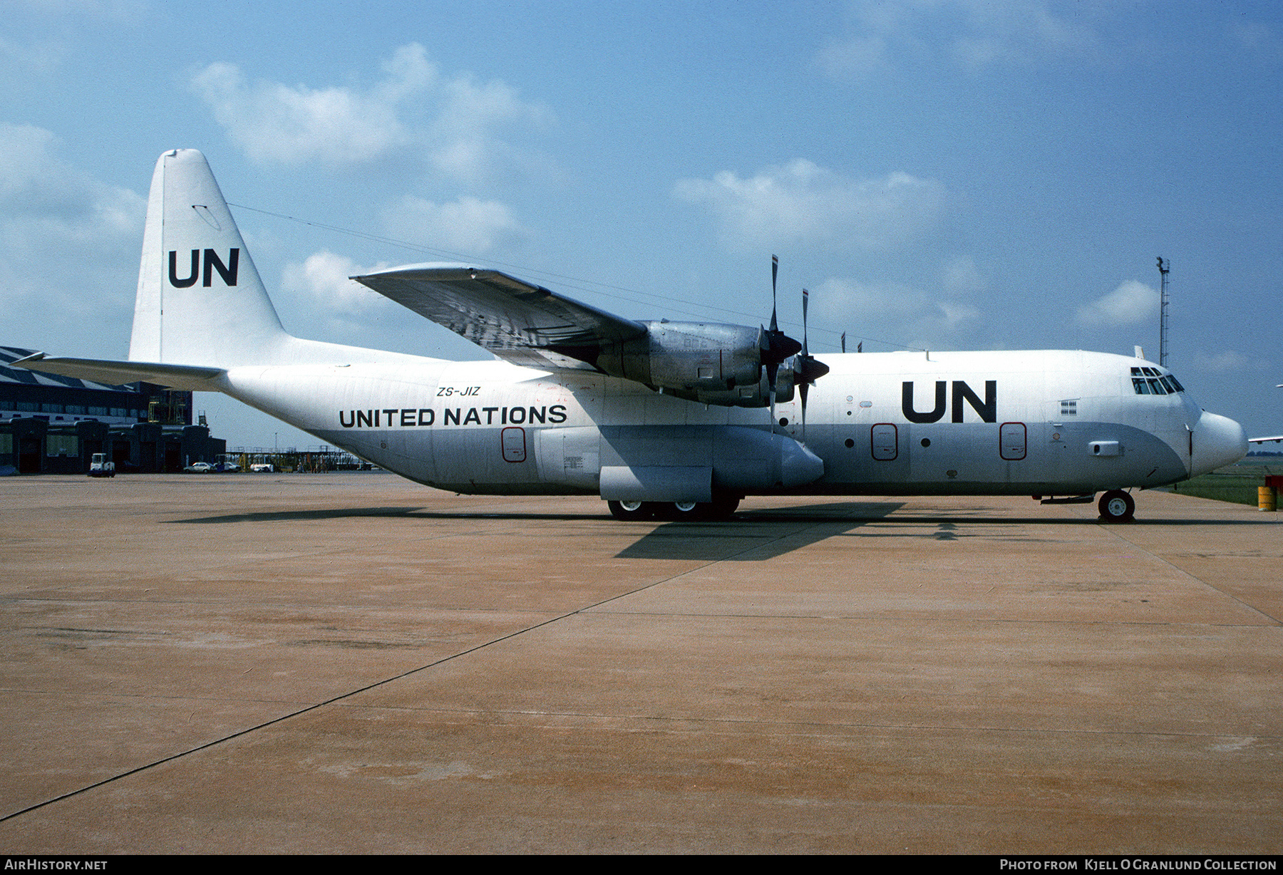 Aircraft Photo of ZS-JIZ | Lockheed L-100-30 Hercules (382G) | United Nations | AirHistory.net #509567