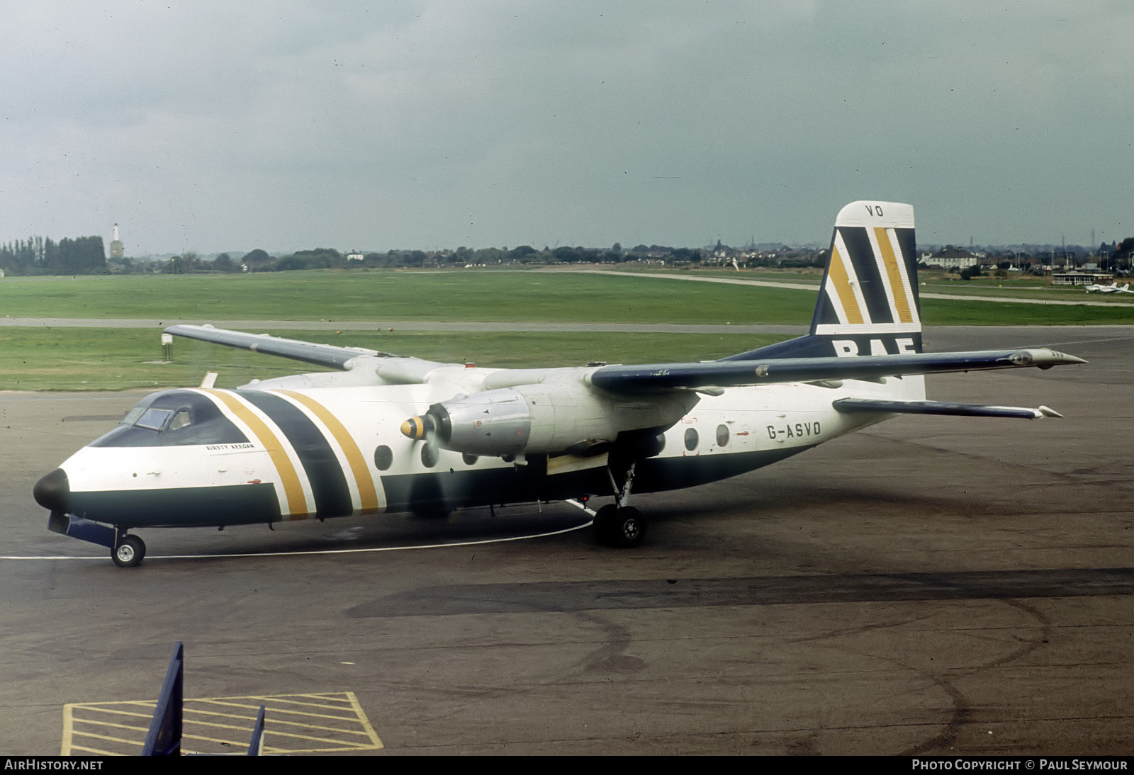 Aircraft Photo of G-ASVO | Handley Page HPR-7 Herald 214 | British Air Ferries - BAF | AirHistory.net #509573