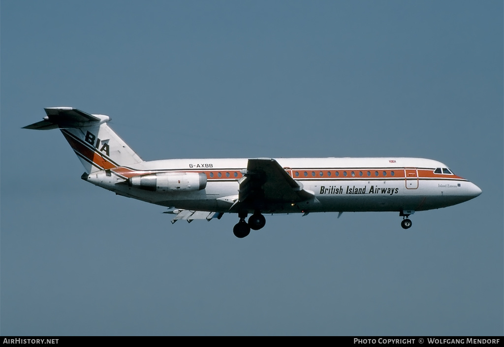 Aircraft Photo of G-AXBB | BAC 111-409AY One-Eleven | British Island Airways - BIA | AirHistory.net #509610