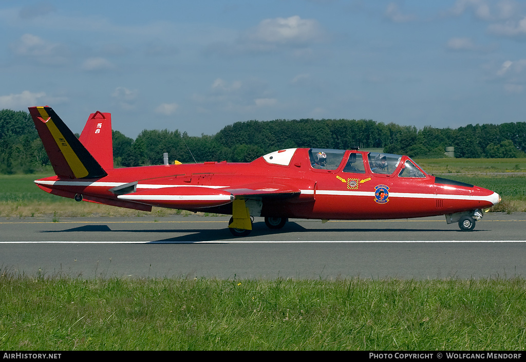 Aircraft Photo of MT-40 | Fouga CM-170R Magister | Belgium - Air Force | AirHistory.net #509613