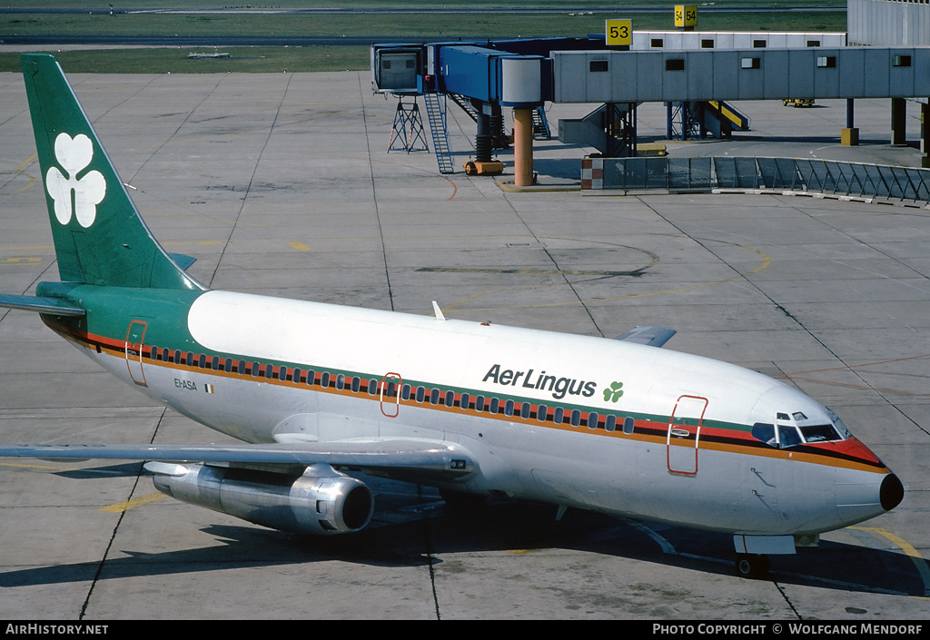 Aircraft Photo of EI-ASA | Boeing 737-248 | Aer Lingus | AirHistory.net #509631