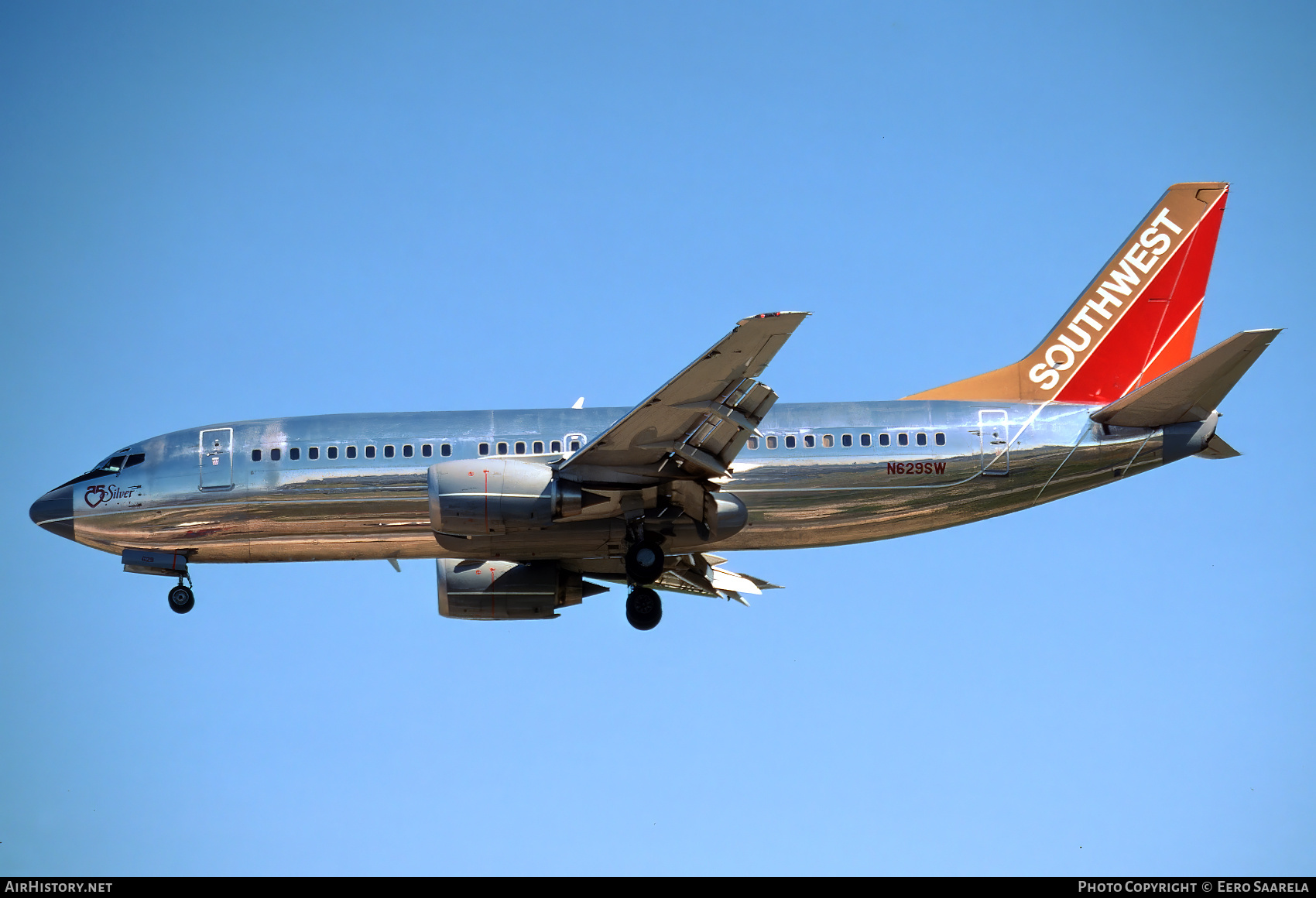 Aircraft Photo of N629SW | Boeing 737-3H4 | Southwest Airlines | AirHistory.net #509637