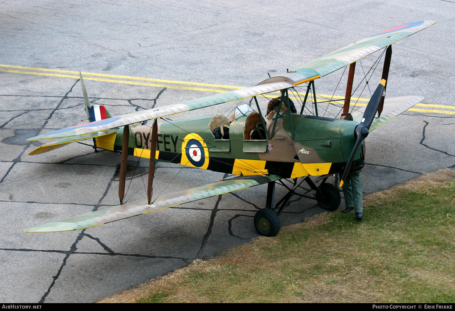 Aircraft Photo of OY-FEY | De Havilland D.H. 82A Tiger Moth II | UK - Air Force | AirHistory.net #509642