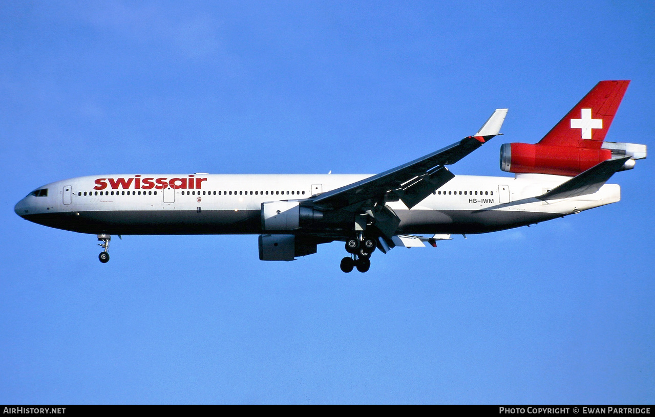Aircraft Photo of HB-IWM | McDonnell Douglas MD-11 | Swissair | AirHistory.net #509648
