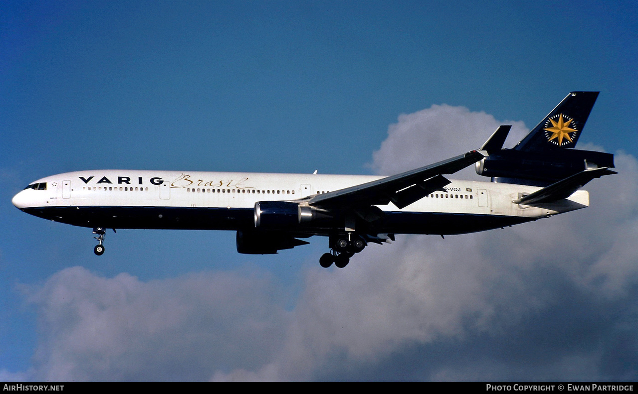 Aircraft Photo of PP-VQJ | McDonnell Douglas MD-11/ER | Varig | AirHistory.net #509650