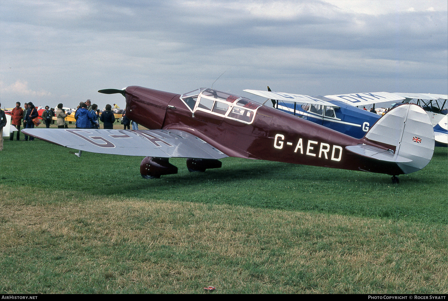 Aircraft Photo of G-AERD | Percival P.3 Gull Six | AirHistory.net #509666