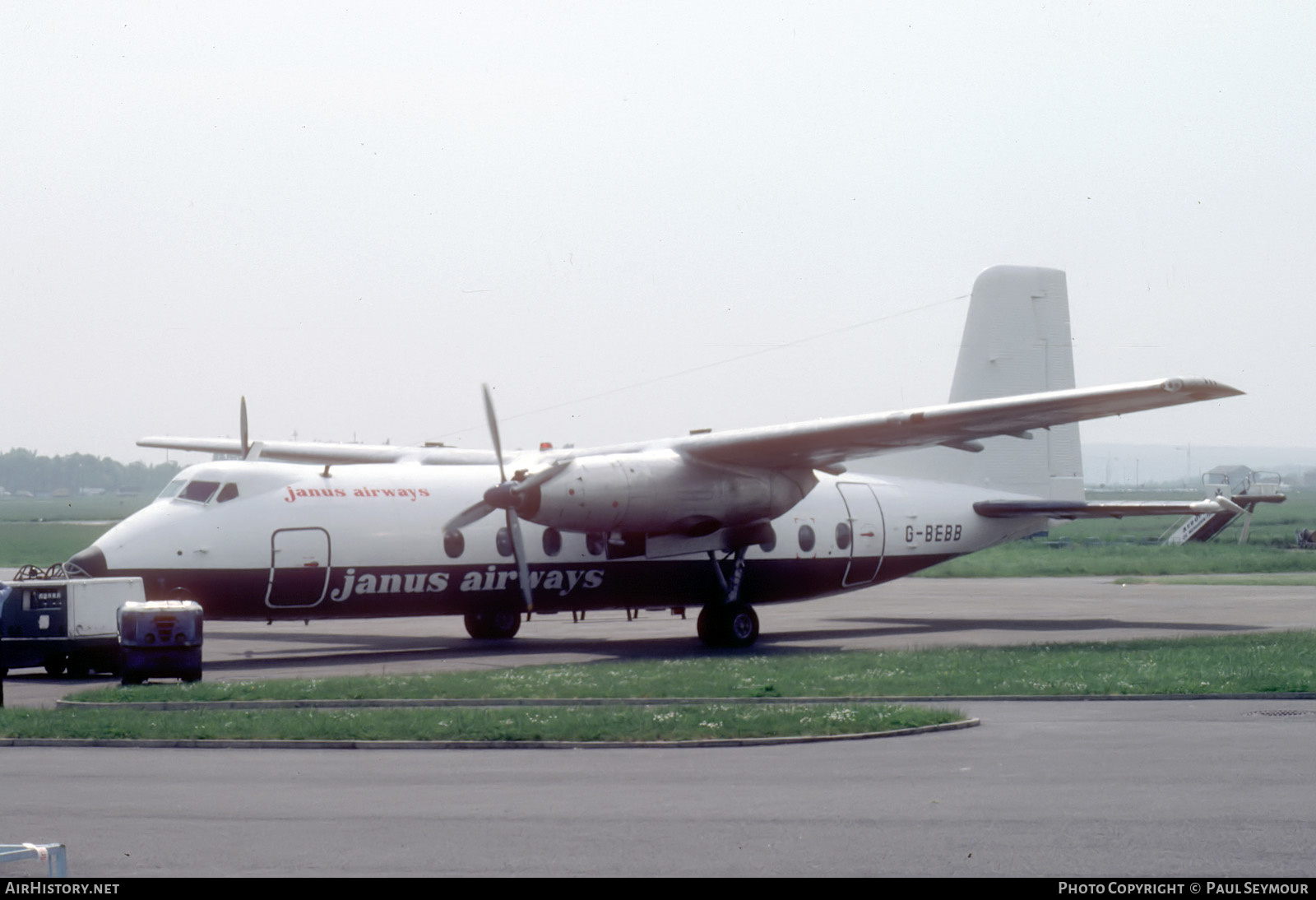 Aircraft Photo of G-BEBB | Handley Page HPR-7 Herald 214 | Janus Airways | AirHistory.net #509685