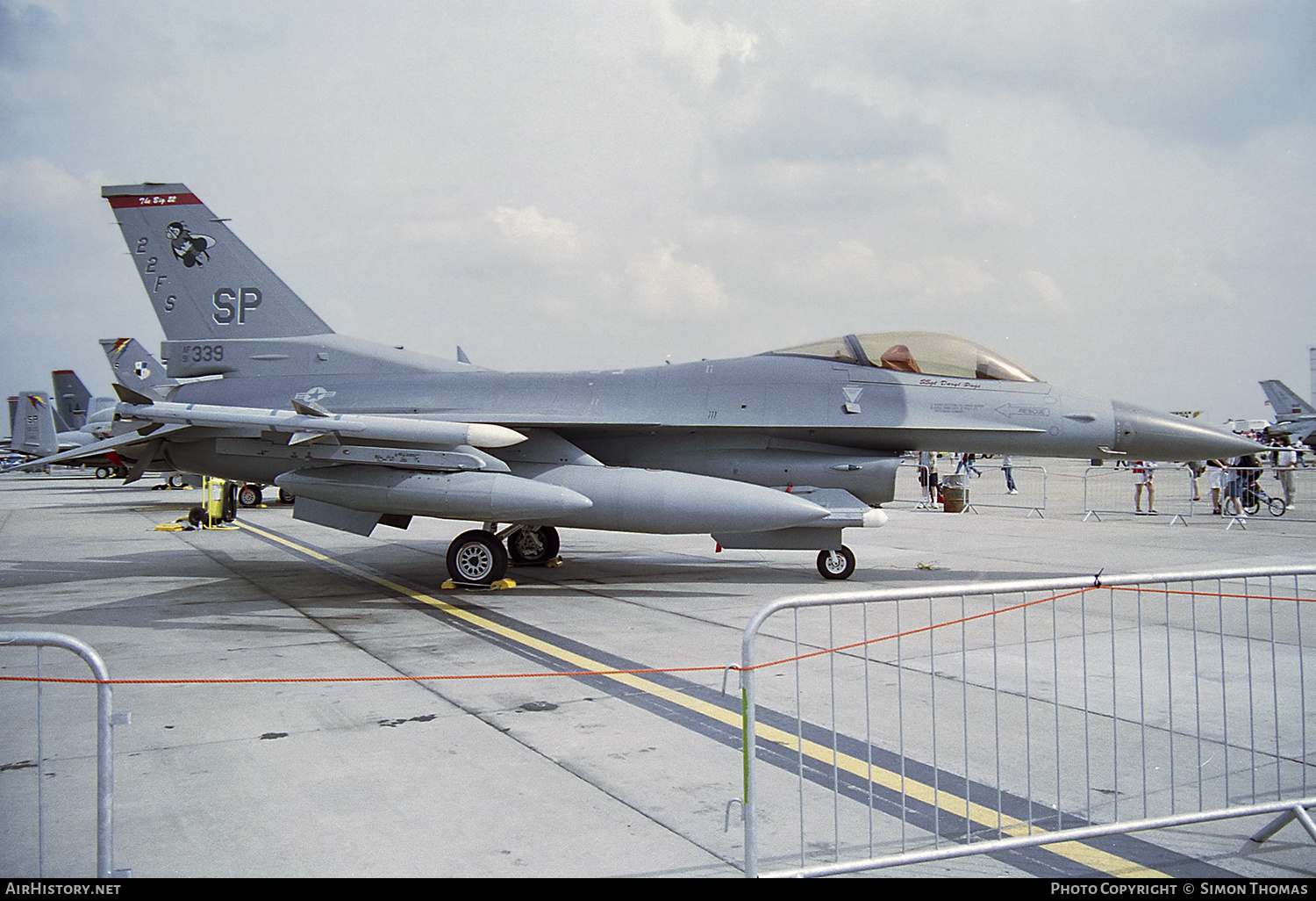 Aircraft Photo of 91-0339 / AF91-339 | General Dynamics F-16C Fighting Falcon | USA - Air Force | AirHistory.net #509689