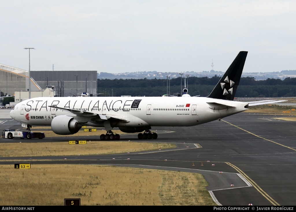 Aircraft Photo of B-2032 | Boeing 777-39L/ER | Air China | AirHistory.net #509706