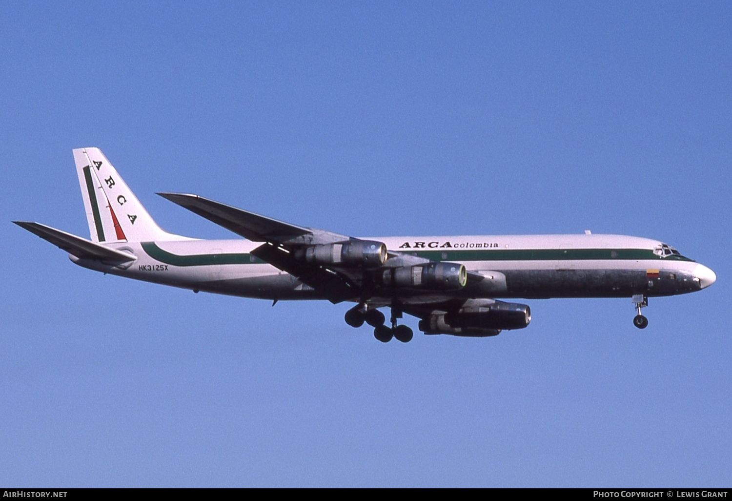 Aircraft Photo of HK-3125X | Douglas DC-8-53(F) | ARCA Colombia | AirHistory.net #509717