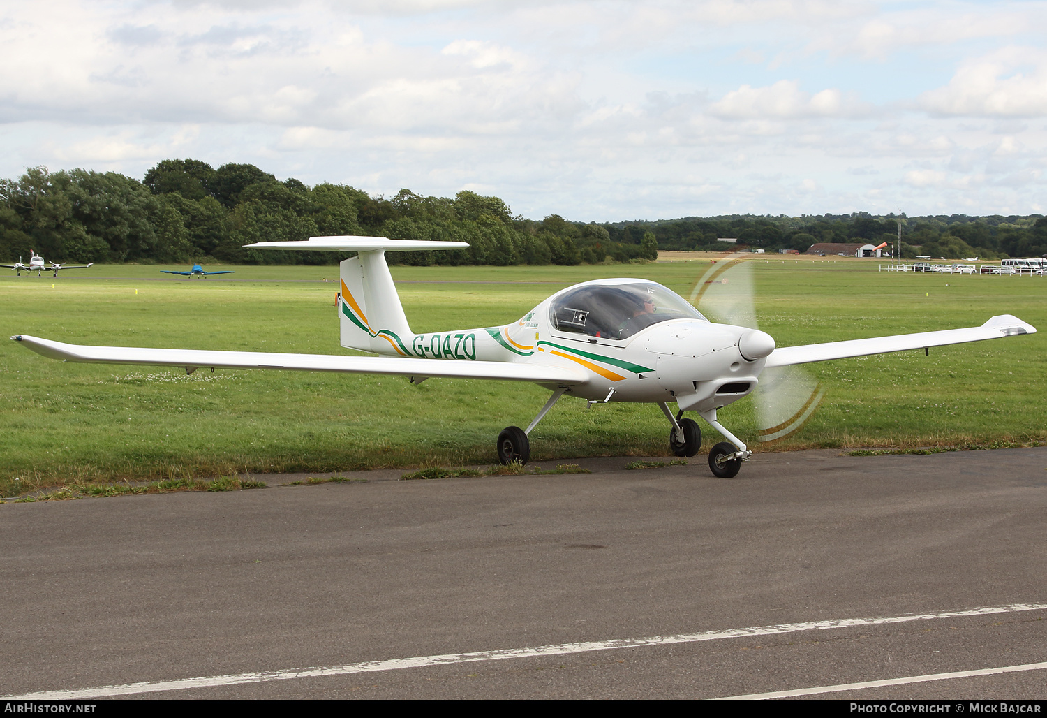 Aircraft Photo of G-DAZO | Diamond DA20A-1 Katana | AirHistory.net #509751