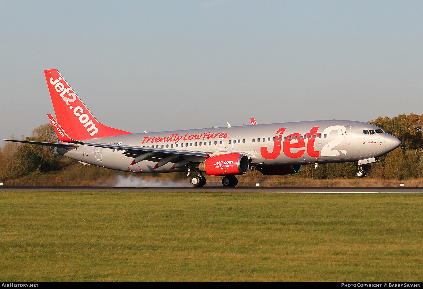 Aircraft Photo of G-DRTF | Boeing 737-85P | Jet2 | AirHistory.net #509772