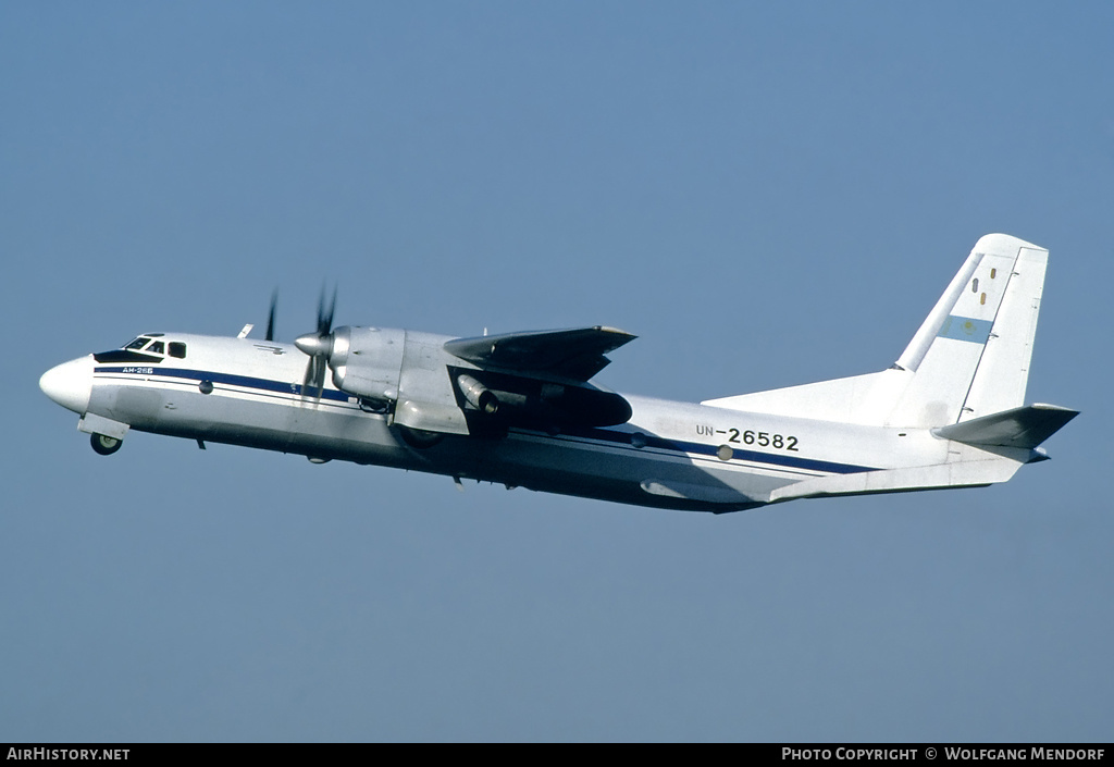 Aircraft Photo of UN-26582 | Antonov An-26B | Kazakhstan Airlines | AirHistory.net #509776