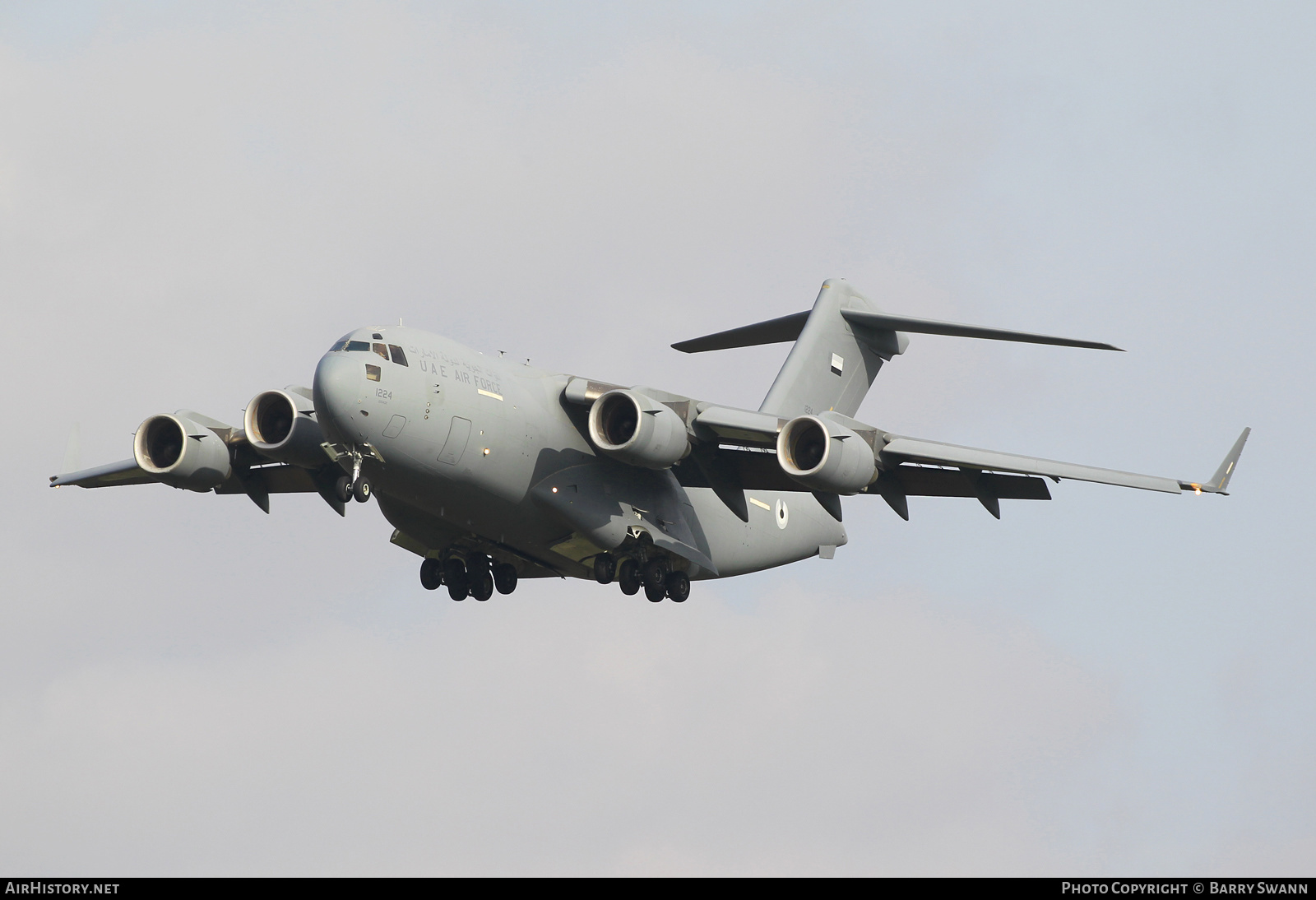 Aircraft Photo of 1224 / 100402 | Boeing C-17A Globemaster III | United Arab Emirates - Air Force | AirHistory.net #509779