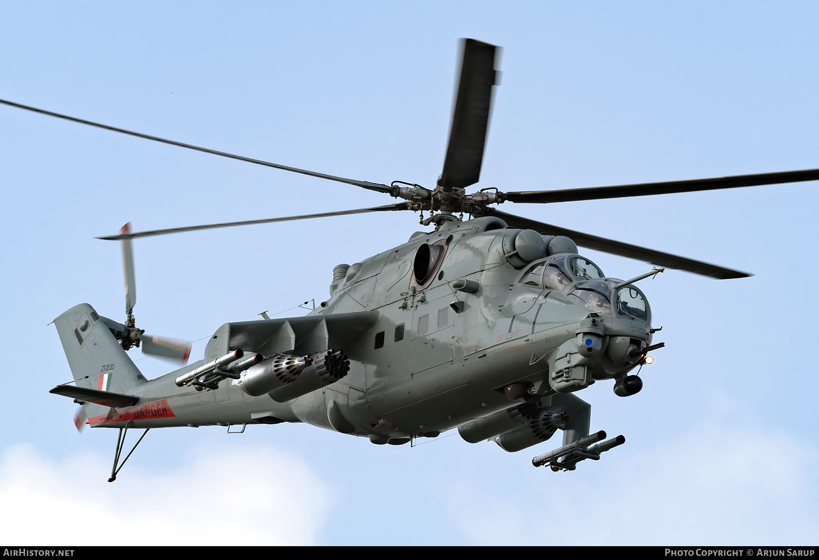 Aircraft Photo of ZT3132 | Mil Mi-35E | India - Air Force | AirHistory.net #509785