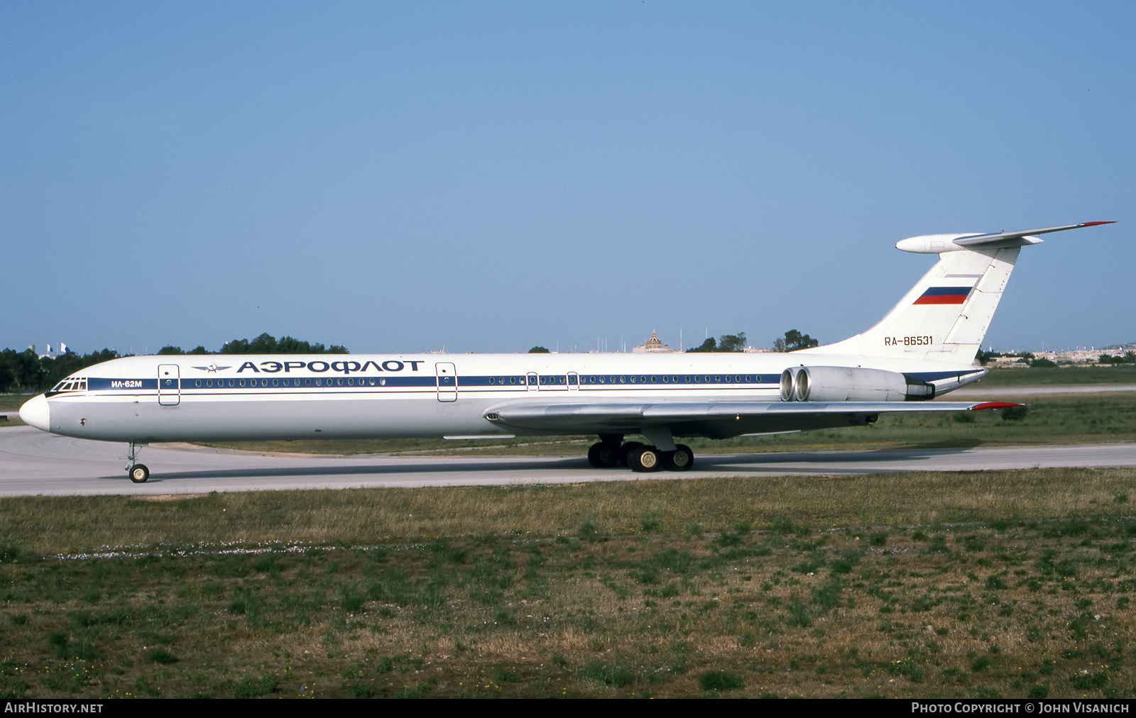 Aircraft Photo of RA-86531 | Ilyushin Il-62M | Aeroflot | AirHistory.net #509806