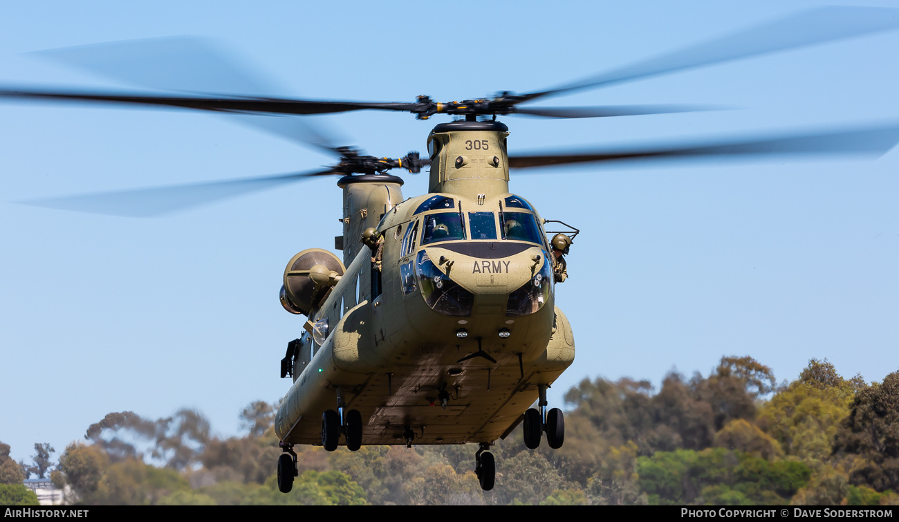 Aircraft Photo of A15-305 | Boeing CH-47F Chinook (414) | Australia - Army | AirHistory.net #509813
