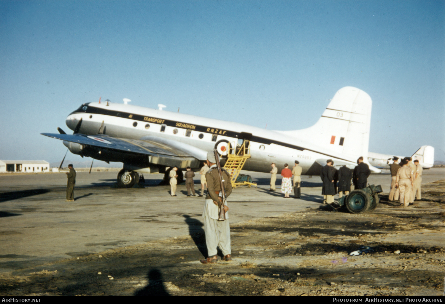 Aircraft Photo of NZ5803 | Handley Page HP-95 Hastings C3 | New Zealand - Air Force | AirHistory.net #509816