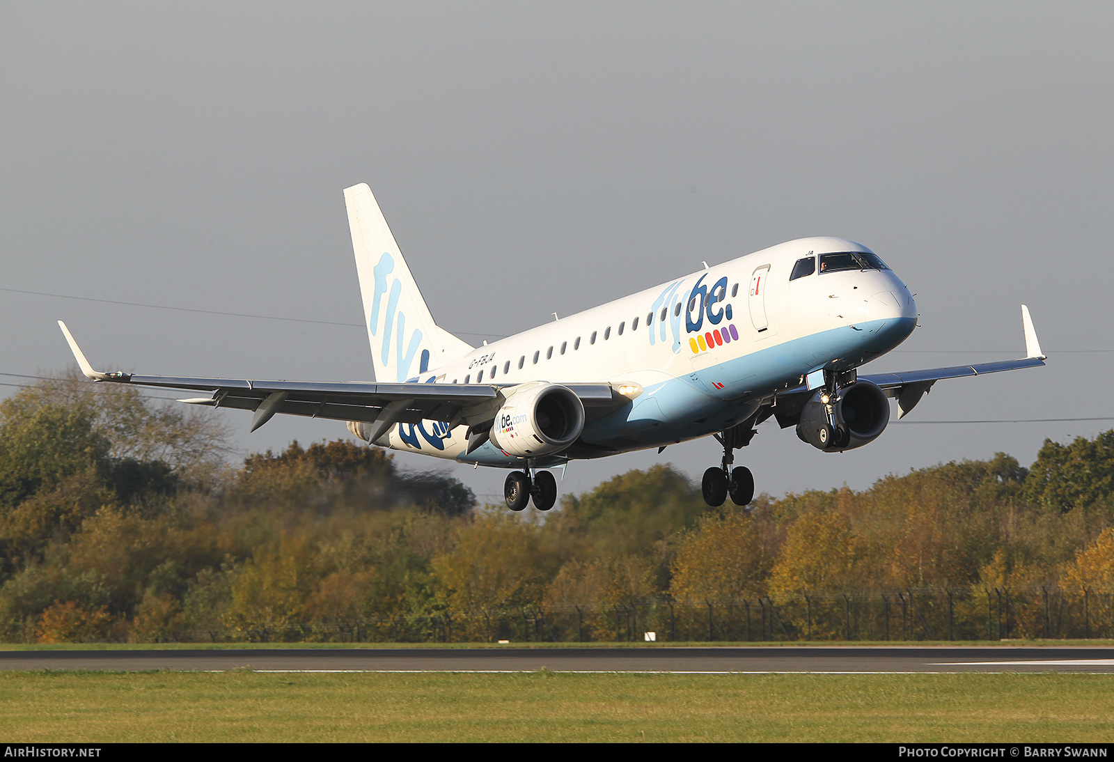 Aircraft Photo of G-FBJA | Embraer 175STD (ERJ-170-200STD) | Flybe | AirHistory.net #509826