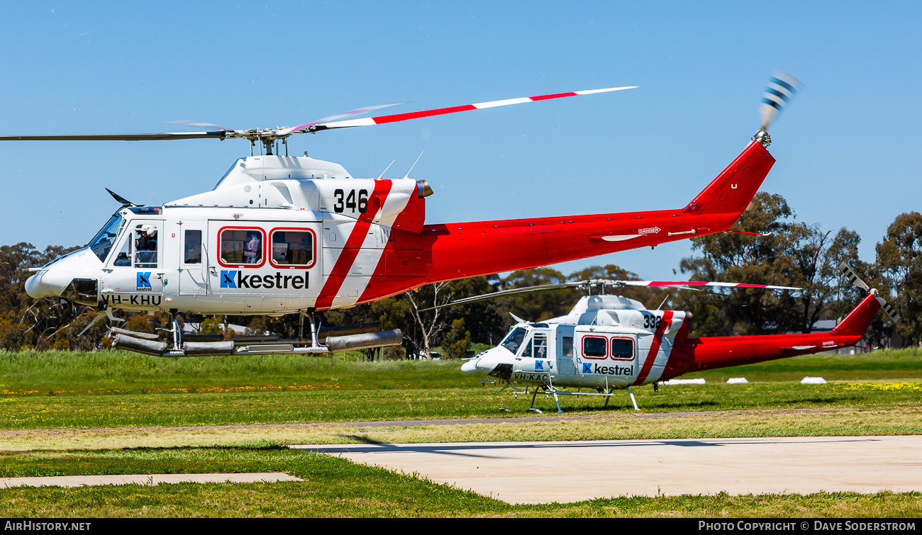 Aircraft Photo of VH-KHU | Bell 412 | Kestrel Aviation | AirHistory.net #509832