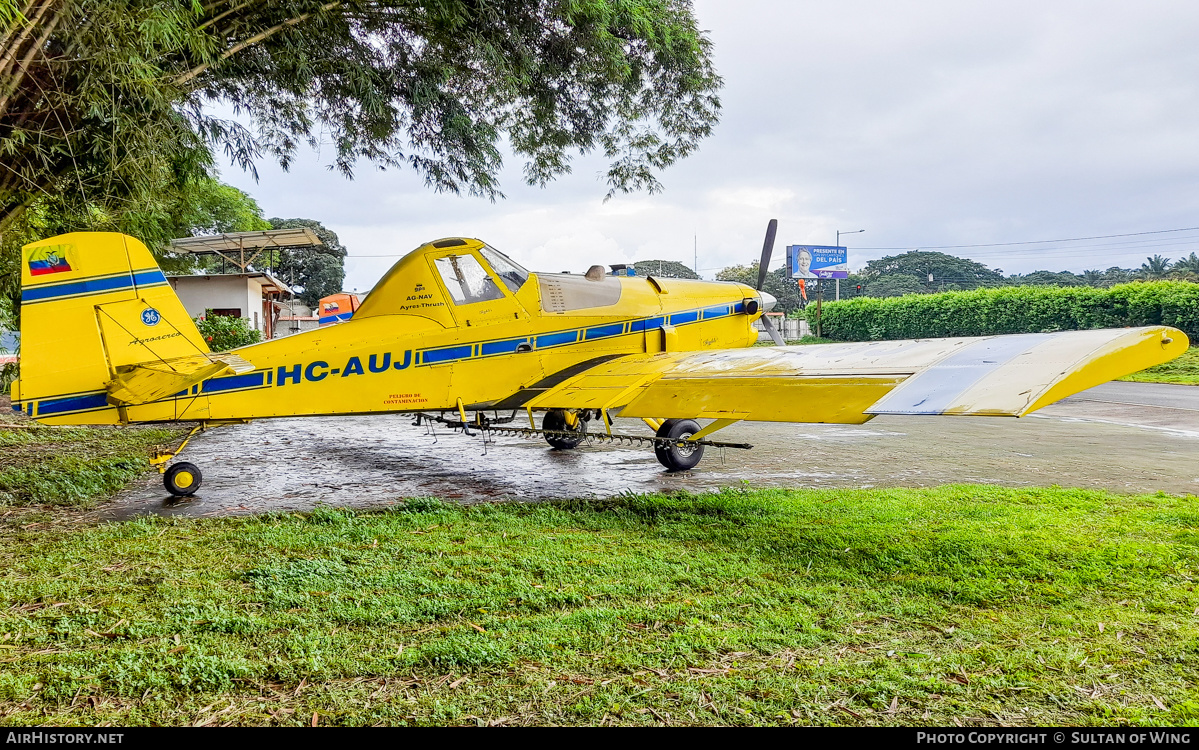Aircraft Photo of HC-AUJ | North American Rockwell S2R(T) Turbo Thrush Commander | Agroaereo | AirHistory.net #509835