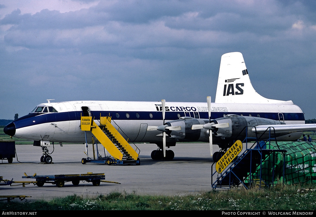 Aircraft Photo of G-BCWJ | Canadair CL-44D4-6 | IAS Cargo Airlines - International Aviation Services | AirHistory.net #509839