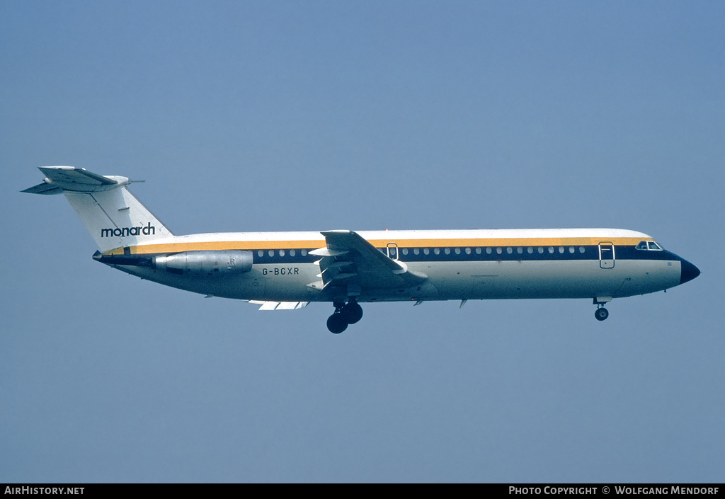 Aircraft Photo of G-BCXR | BAC 111-517FE One-Eleven | Monarch Airlines | AirHistory.net #509842
