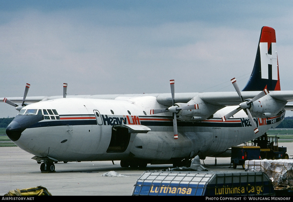 Aircraft Photo of G-BEPE | Short SC.5 Belfast C1 | HeavyLift Cargo Airlines | AirHistory.net #509846