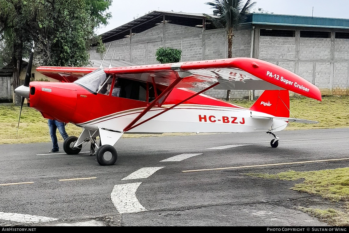 Aircraft Photo of HC-BZJ | Piper PA-12 Super Cruiser | AirHistory.net #509848