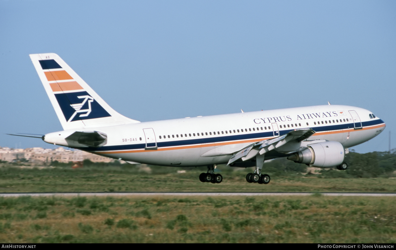 Aircraft Photo of 5B-DAS | Airbus A310-203 | Cyprus Airways | AirHistory.net #509862