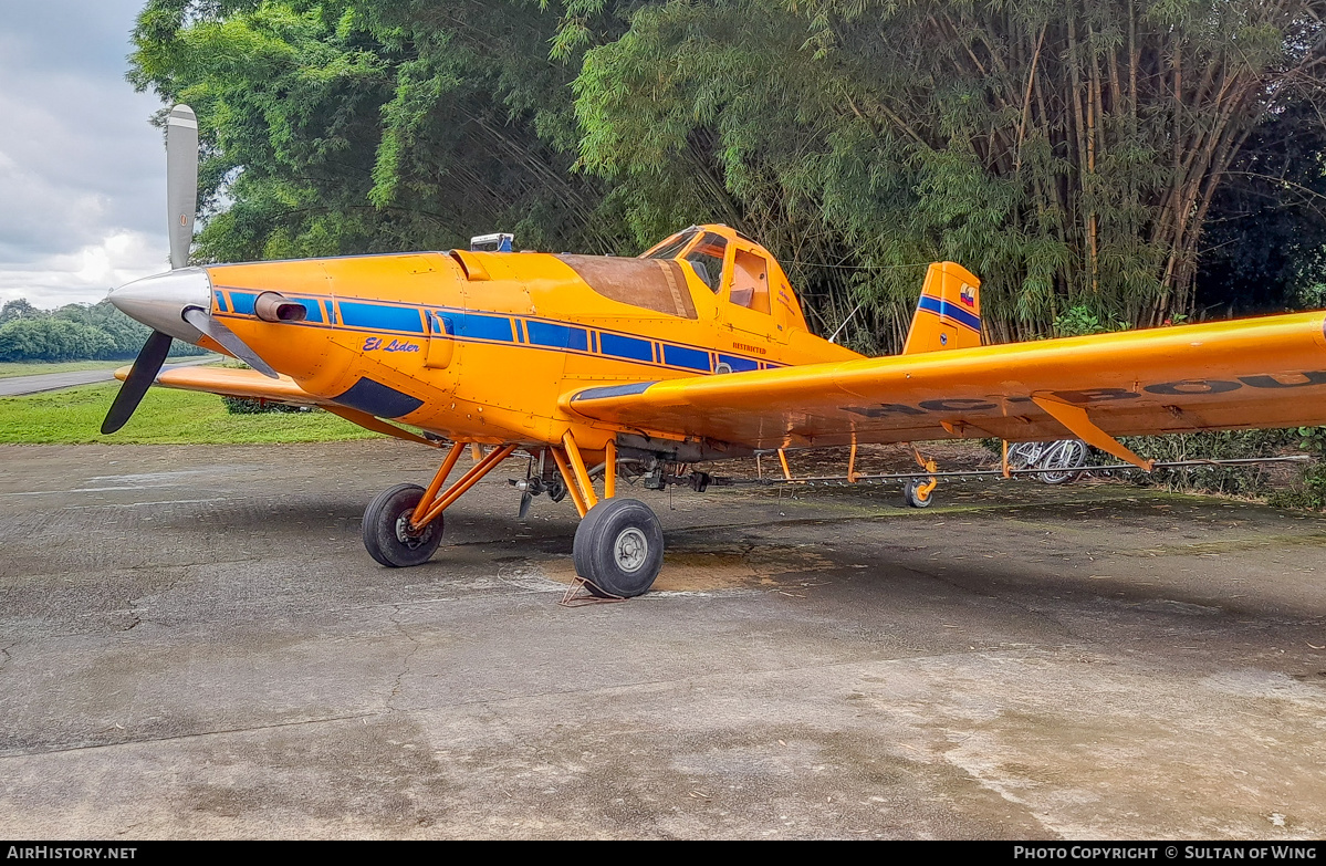 Aircraft Photo of HC-BOU | Ayres S2R(T) Turbo Thrush | Agroaereo | AirHistory.net #509863