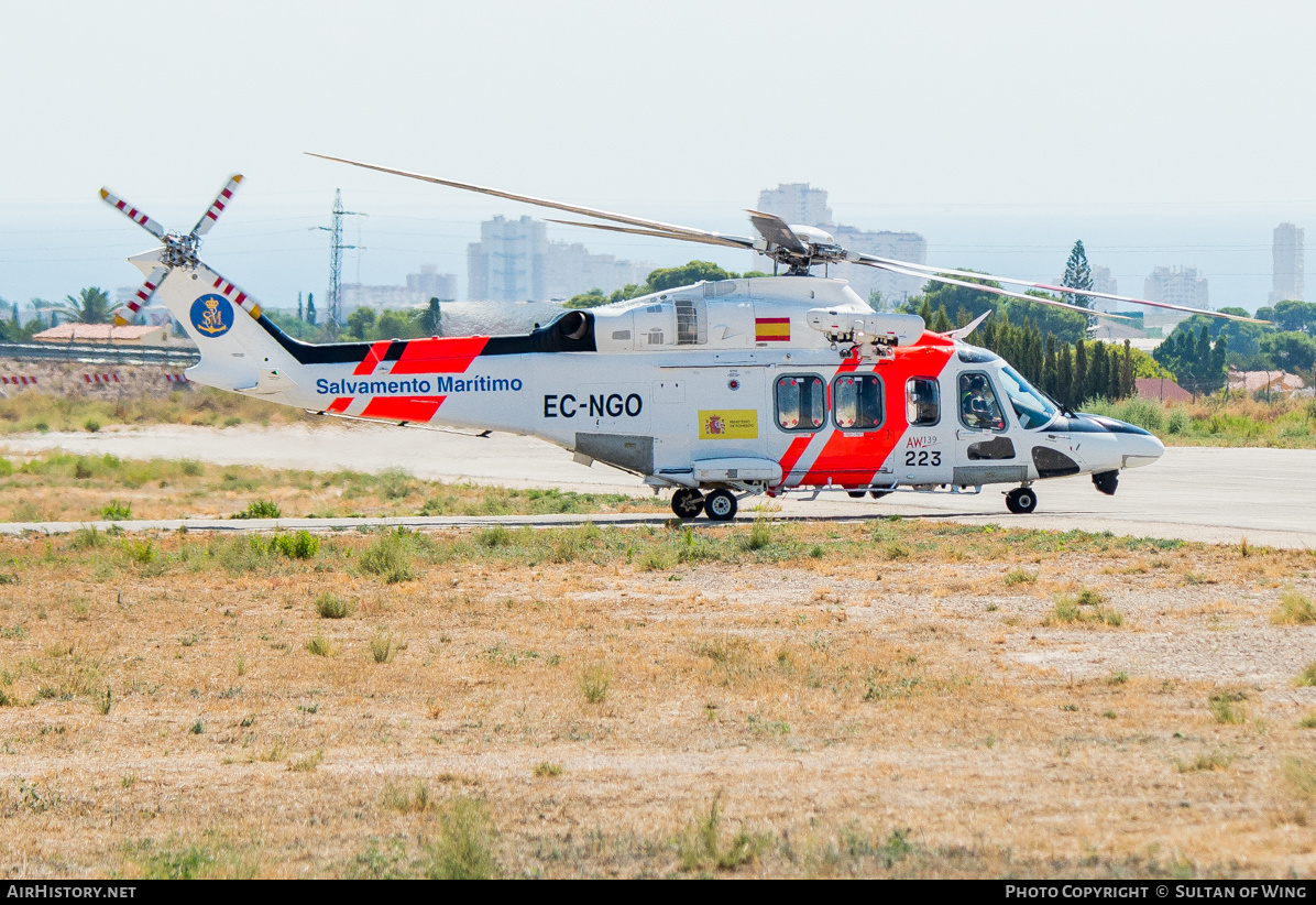 Aircraft Photo of EC-NGO | AgustaWestland AW-139 | Sociedad de Salvamento y Seguridad Marítima | AirHistory.net #509870