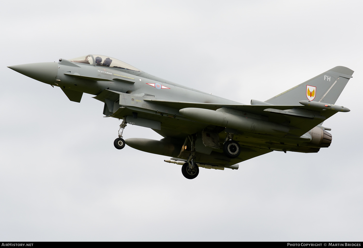 Aircraft Photo of ZK329 | Eurofighter EF-2000 Typhoon FGR4 | UK - Air Force | AirHistory.net #509878