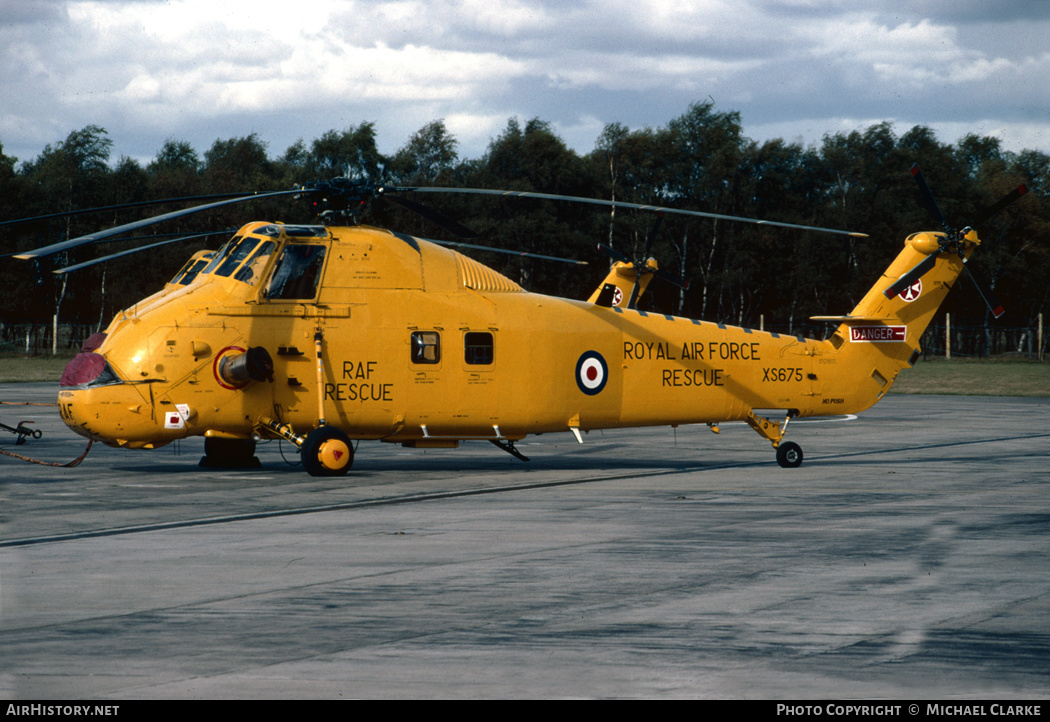 Aircraft Photo of XS675 | Westland WS-58 Wessex HC.2 | UK - Air Force | AirHistory.net #509881