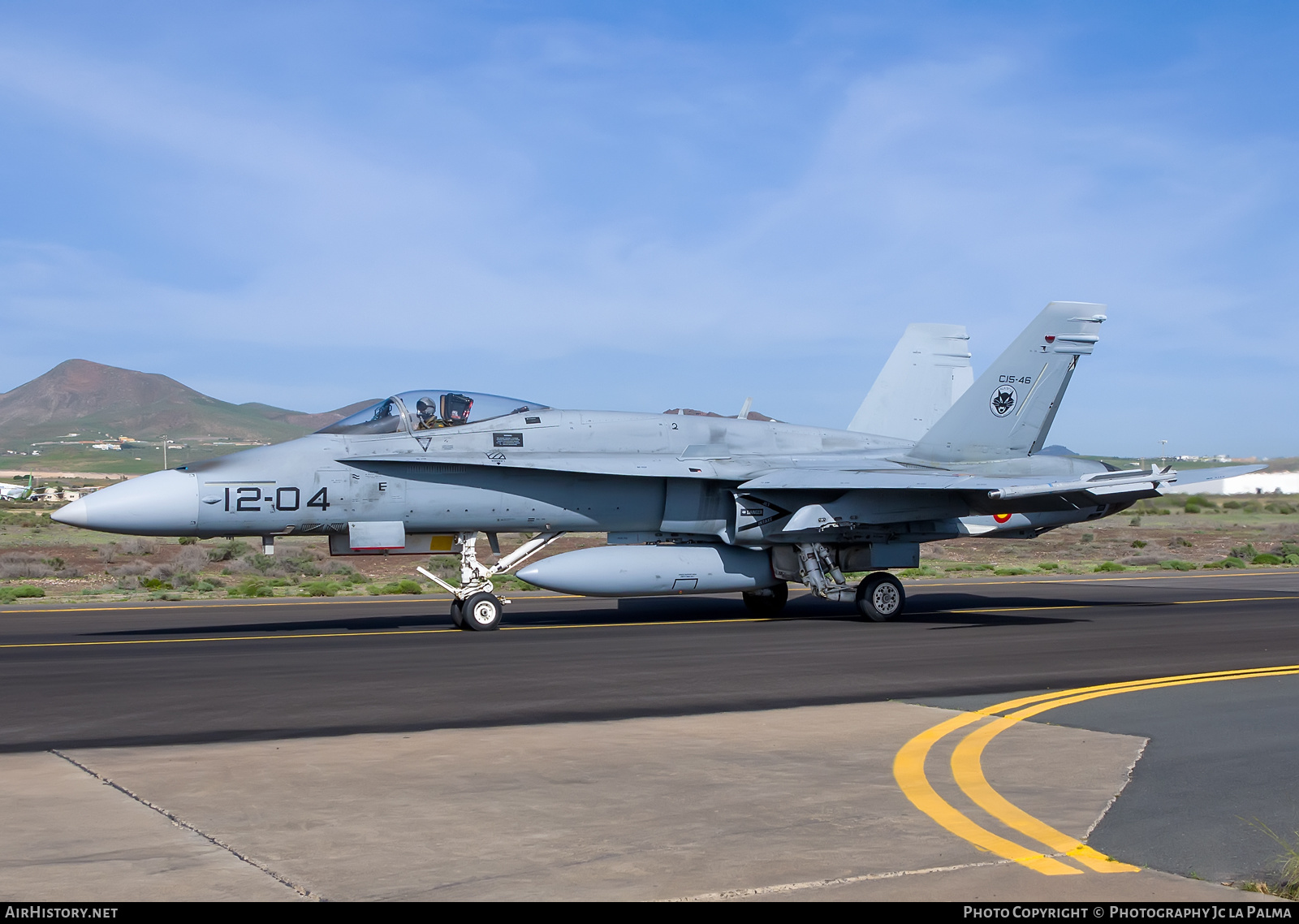 Aircraft Photo of C15-46 | McDonnell Douglas EF-18A Hornet | Spain - Air Force | AirHistory.net #509882